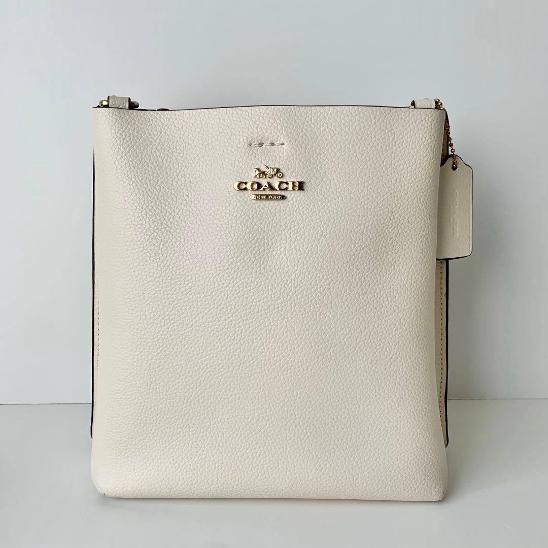 【COACH】コーチ　モリー　バケットバッグ　アイボリー　ホワイト　2way