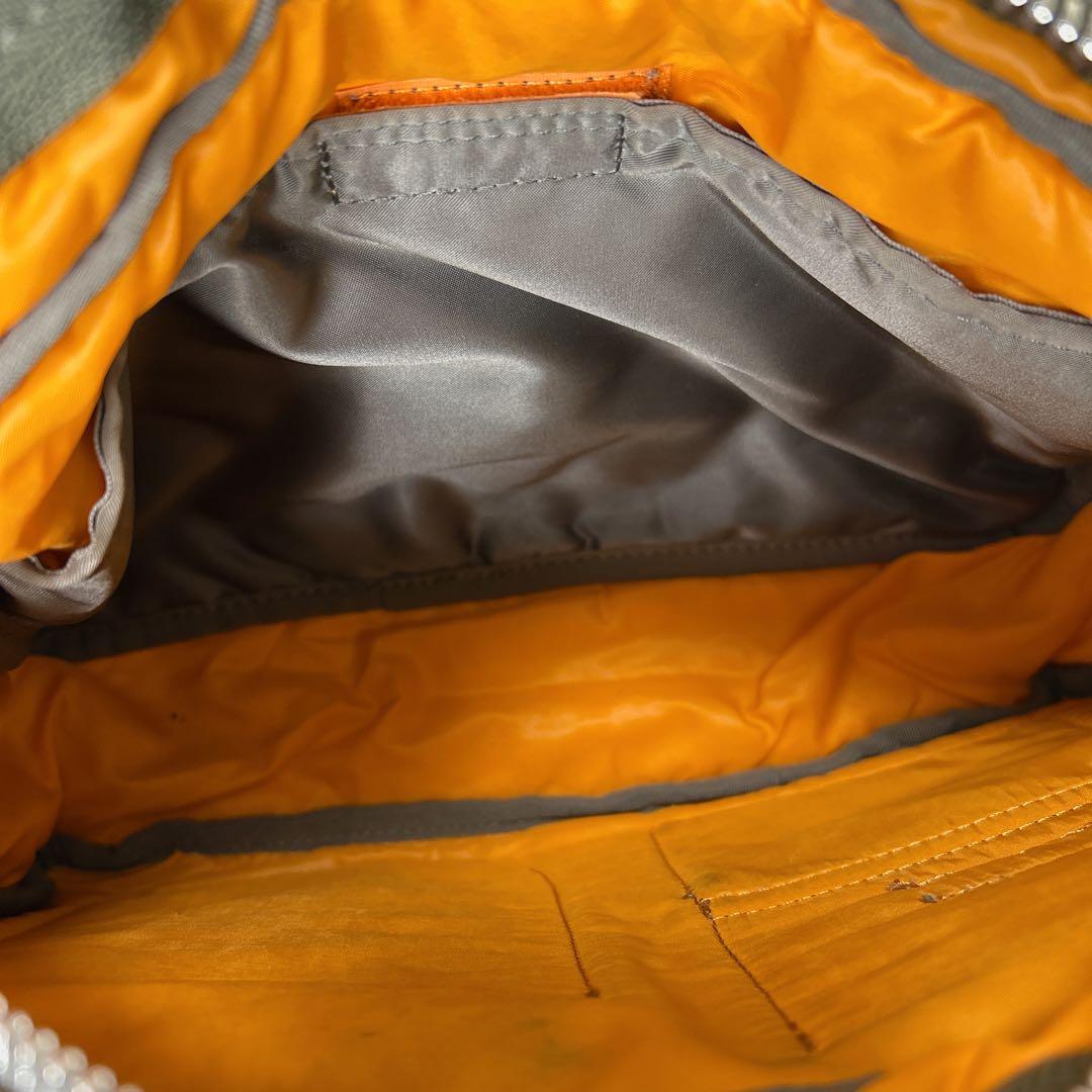 ✨現行✨ PORTER 2層式 タンカー ショルダーバッグ シルバーグレー