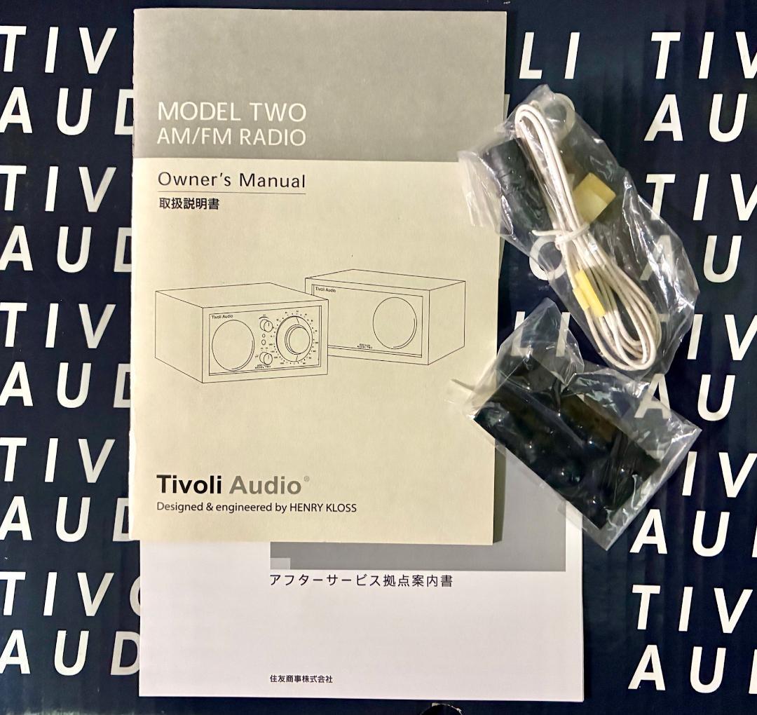 【美品・完動品】Tivoli Audio　MODEL TWO　ラジオ　元箱付