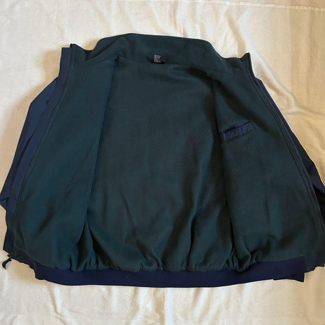 チ*☆様 90s WHITE SIERRA シェルドシンチラ ネイビー XLホワ