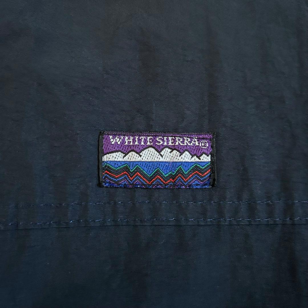 チ*☆様 90s WHITE SIERRA シェルドシンチラ ネイビー XLホワ