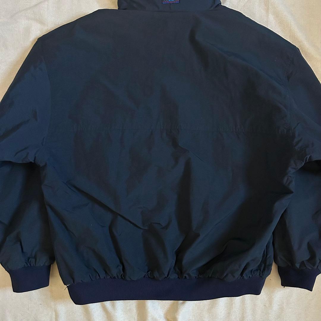 チ*☆様 90s WHITE SIERRA シェルドシンチラ ネイビー XLホワ