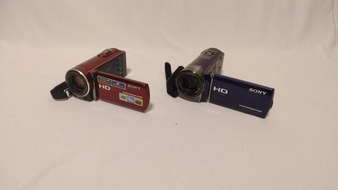 ビデオカメラ2個セット(動作確認済)　HDR-CX170・HDR-CX180