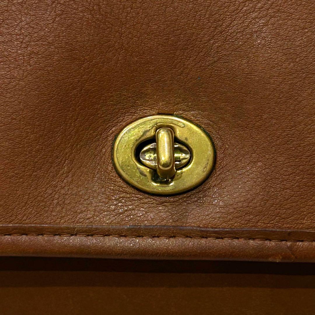 美品 コーチ COACH オールドコーチ ターンロック ビジネスバッグ USA製