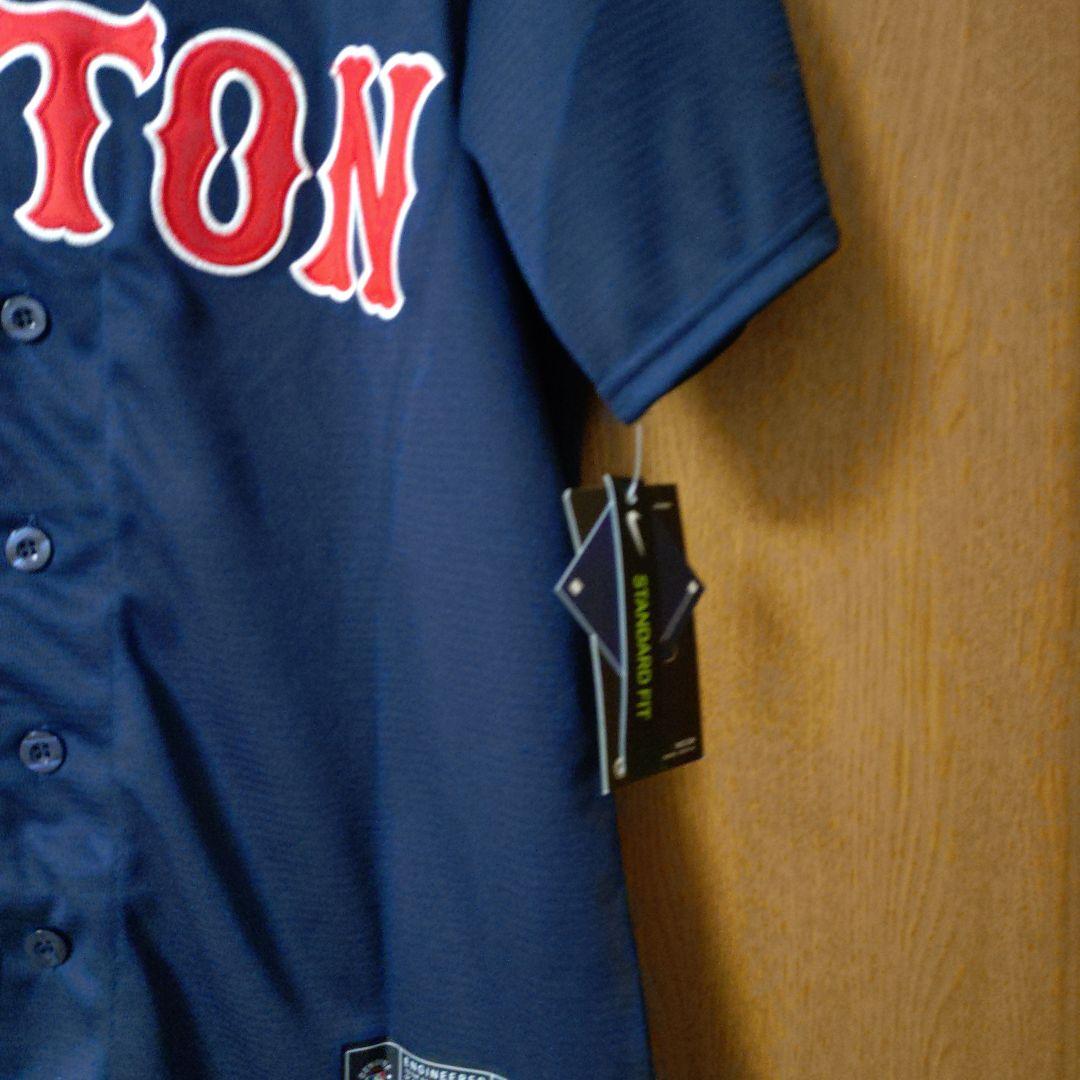 レッドソックス　吉田正尚選手　レプリカユニフォームS　ネイビー