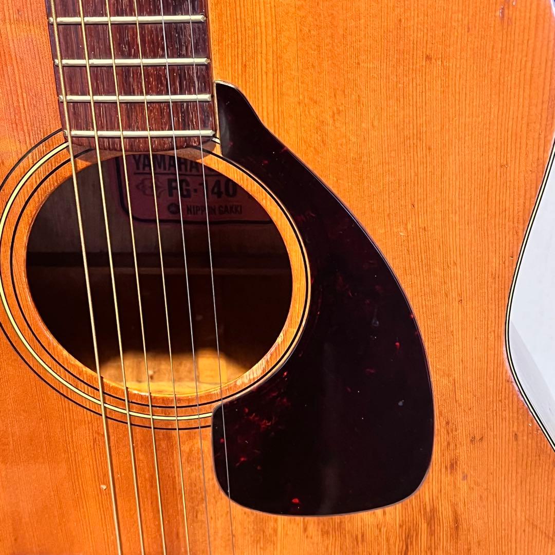 希少　YAMAHA FG-140 アコースティックギター　赤ラベル