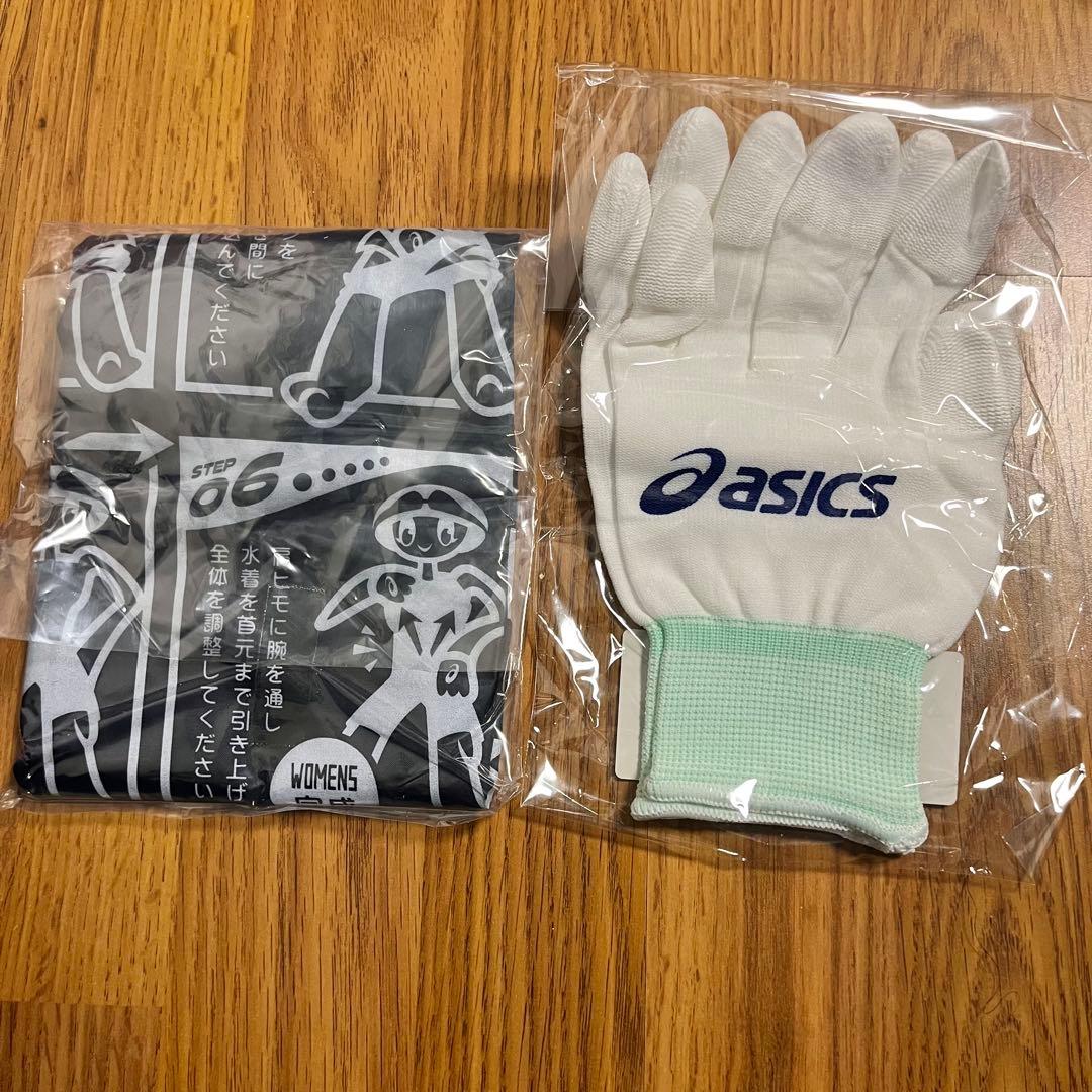 こあら 新品 asics 競泳水着 トップインパクト SM 高速水着