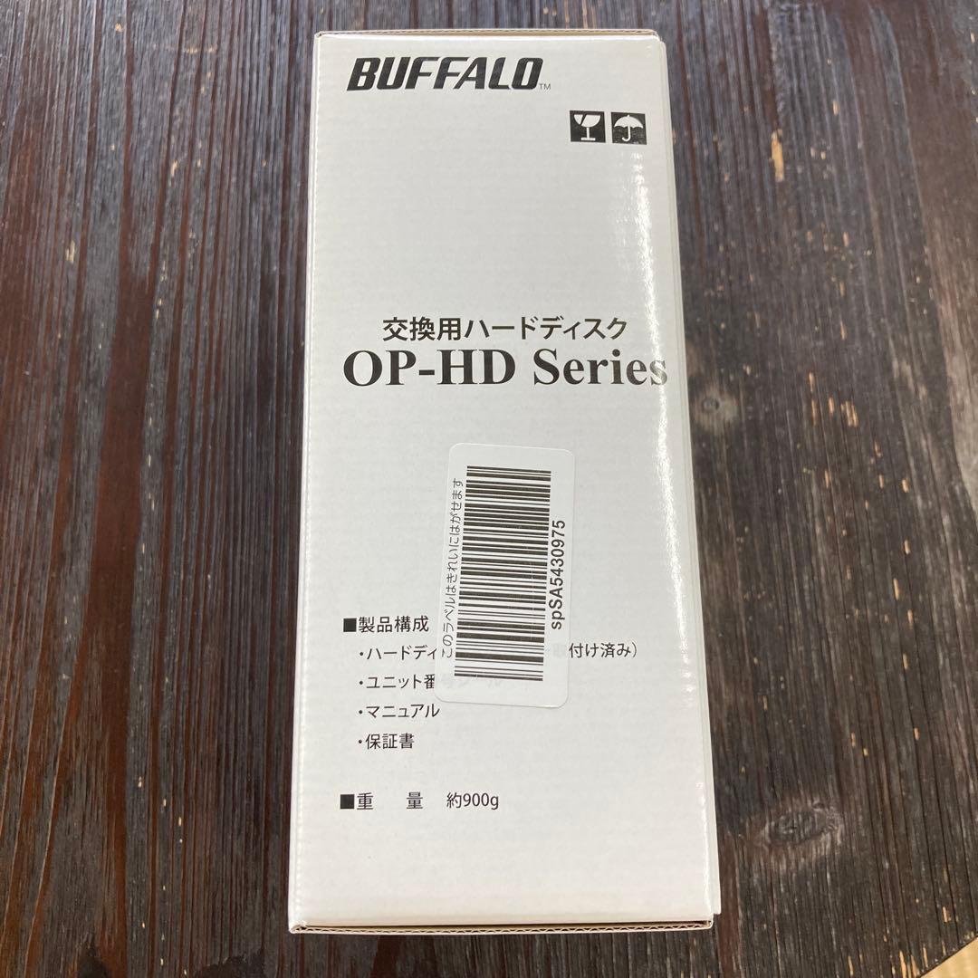 【未開封】BUFFALO OP-HD1.0T/4K 交換用ハードディスク 1TB