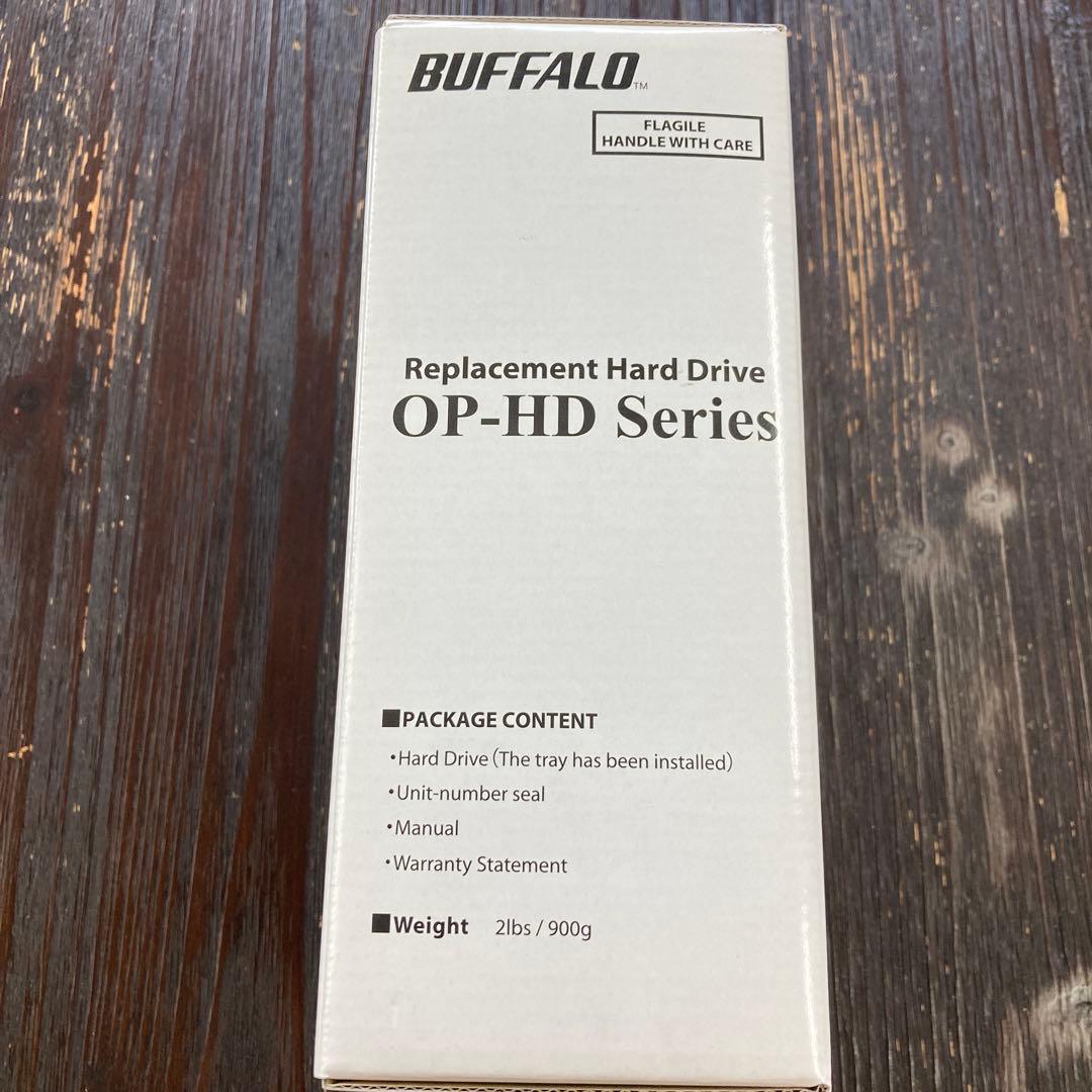 【未開封】BUFFALO OP-HD1.0T/4K 交換用ハードディスク 1TB