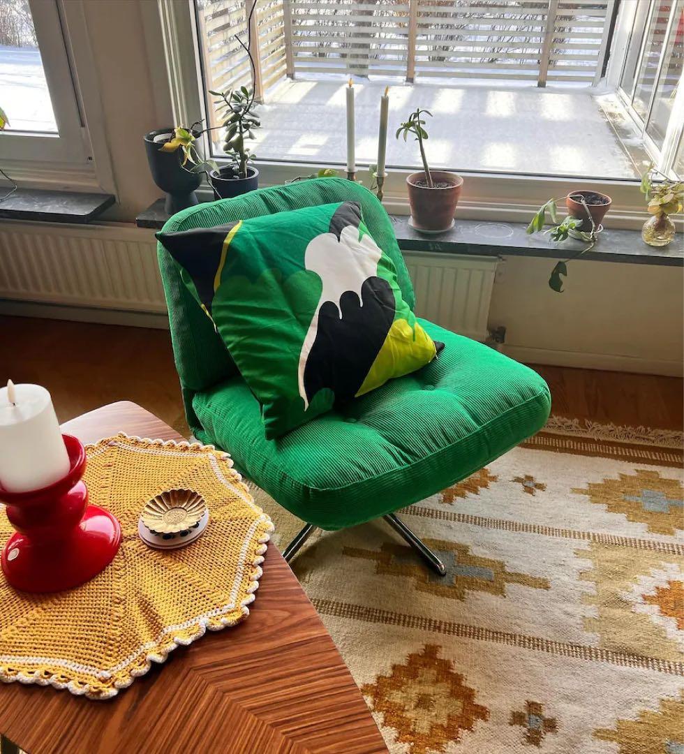 【新品♧未開封】 ディヴリンゲ イケア 回転パーソナルチェア 1人掛けソファ