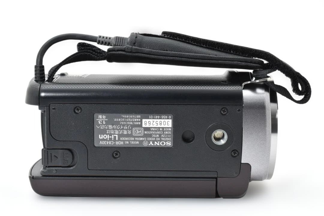 ☆極美品　ソニー　ビデオカメラ　HDR-CX430　新品バッテリー付　＃639★