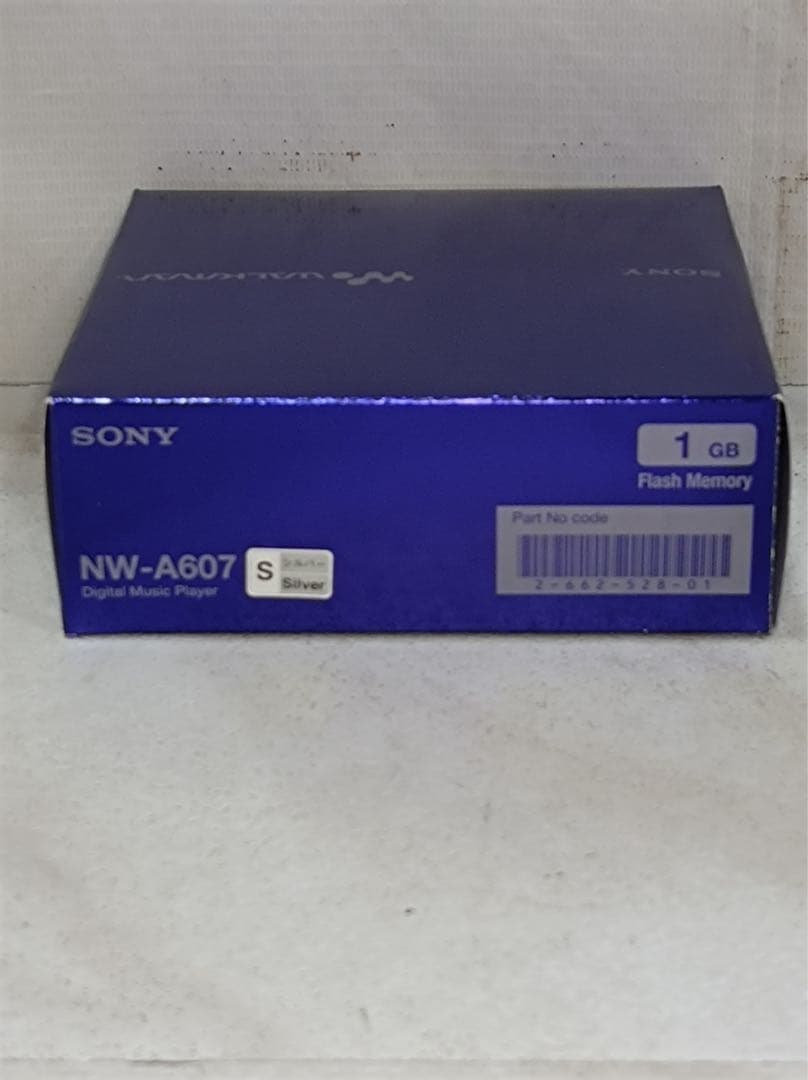 八6296【未使用品】SONY デジタルプレーヤー ウォークマン NW-A607