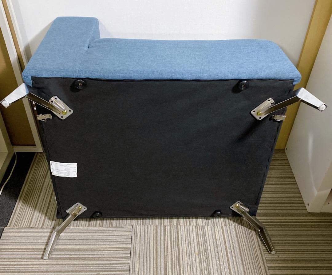 ゆあ　オフィスコム HIBIS ハイバックソファ 1人掛け テーブル付