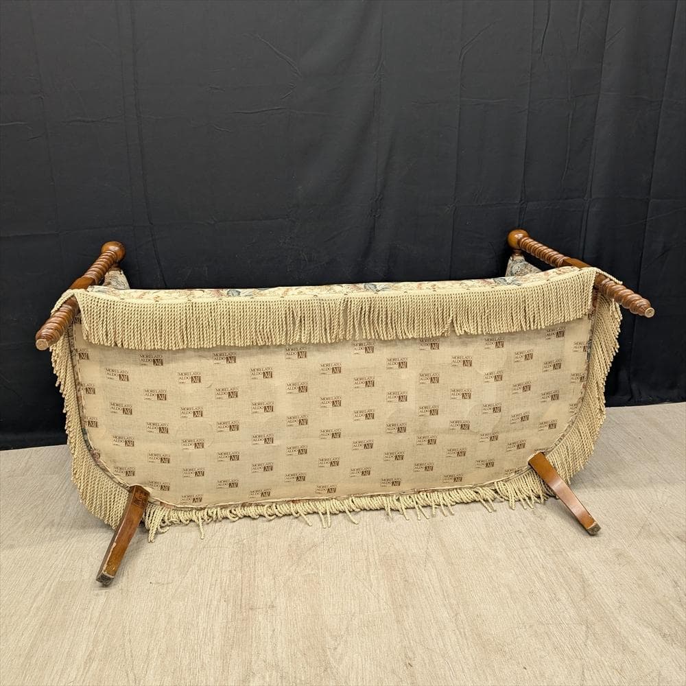 イタリア　モレラート・アルド　ラブソファ　二人掛け　2P　長椅子　アンティーク