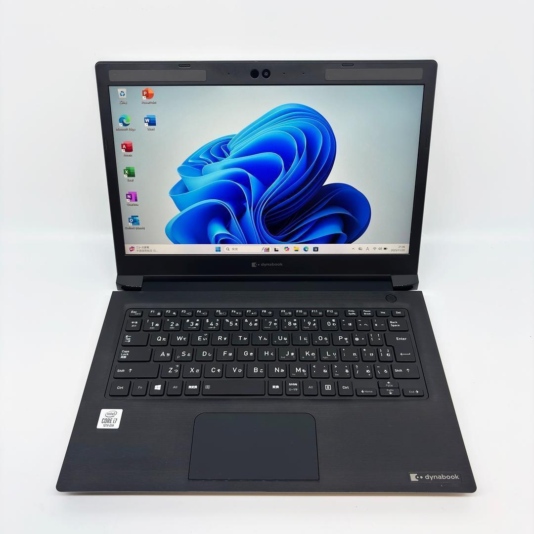 美品 ノートパソコン Corei7 オフィス SSD Windows11