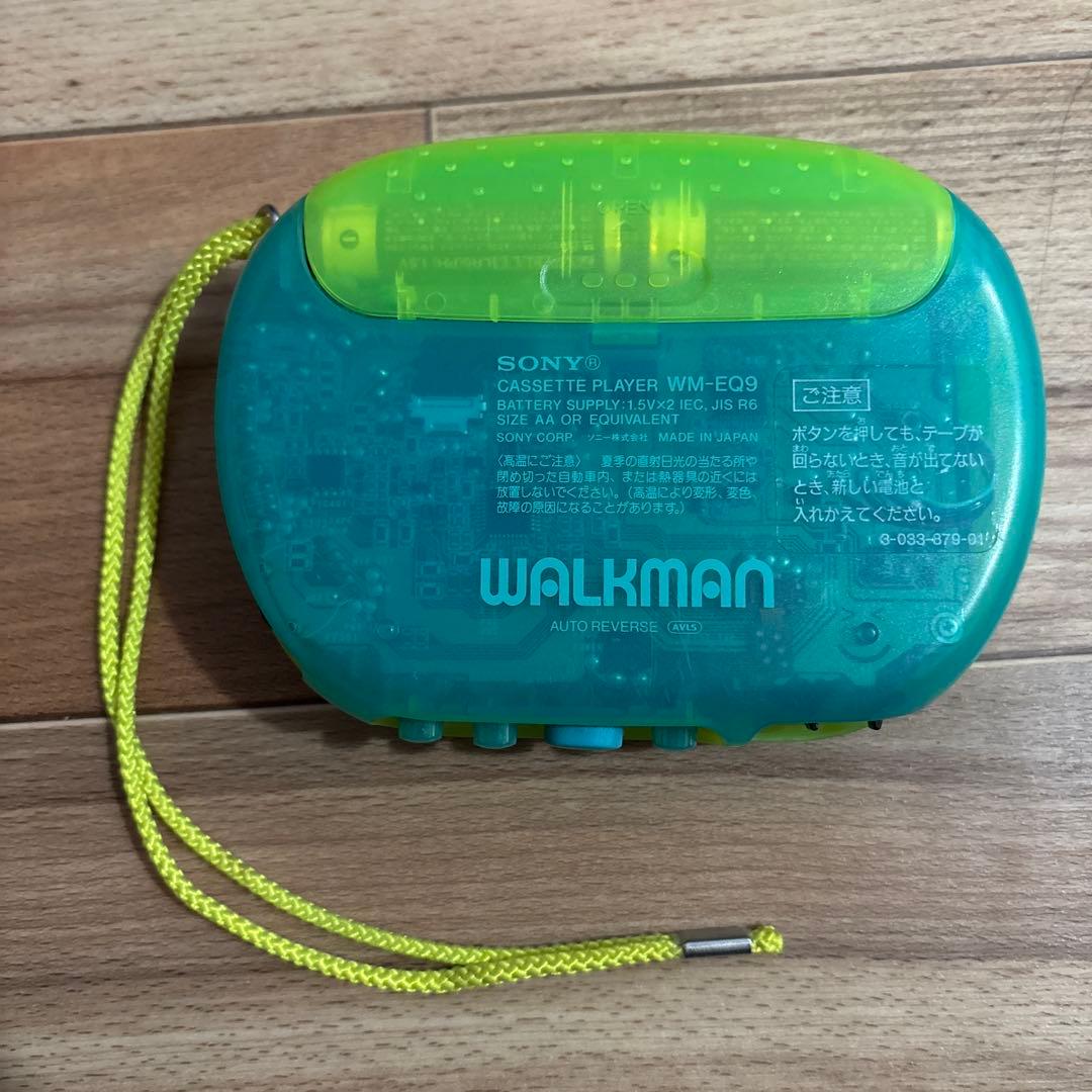 SONY WM-EQ9 カセットプレーヤー グリーン Beans