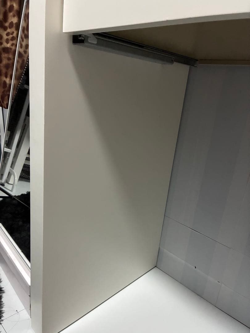 IKEA イケア 机 デスク ドレッサー ホワイト 引き出し ※２月末まで