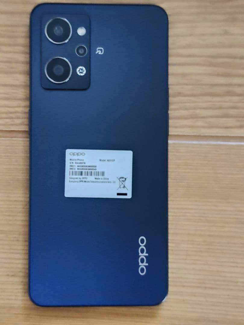 Oppo　Reno7 A ワイモバイル版