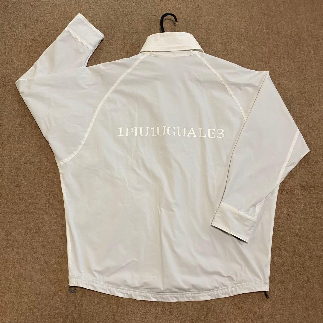 1PU1UGUALE3 ストレッチスタンドジャケット ホワイト