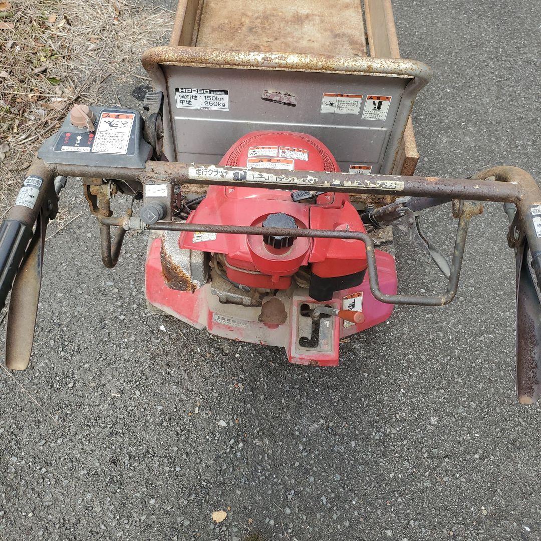 Honda 運搬機 力丸　エンジン式　不動車 エンジン圧縮あります