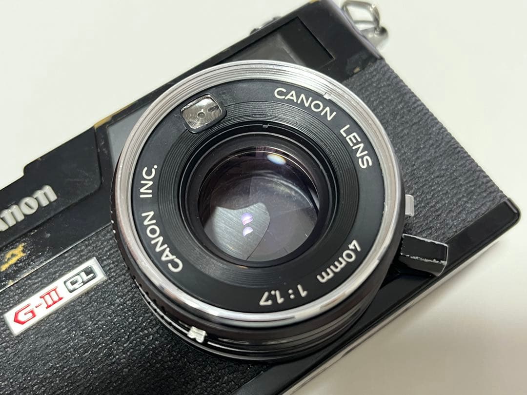 【完動品】Canon Canonet QL17 G-III ブラック 作例あり