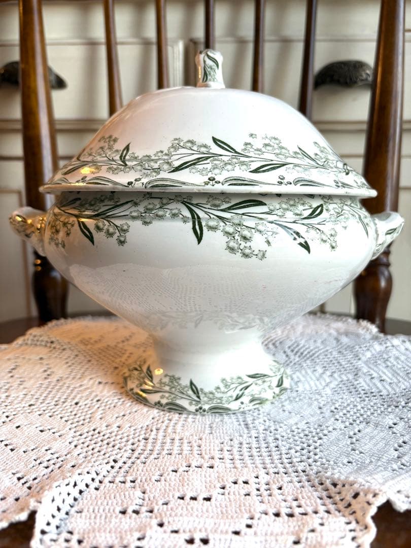 ♡ 希少　フランスアンティーク　サンタマン　MIMOSAS ミモザ　スーピエール