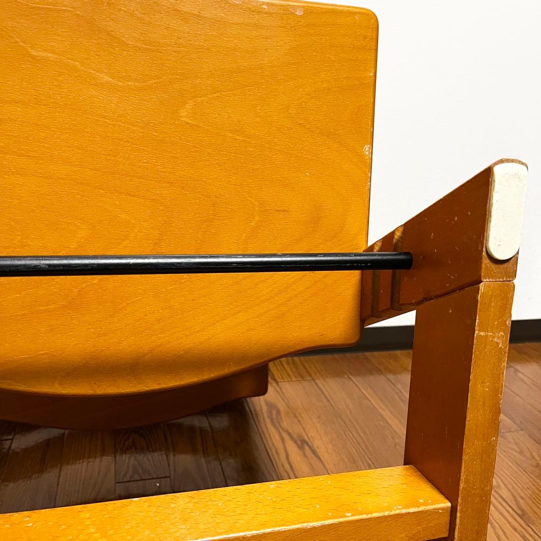 希少STOKKE ストッケ トリップトラップ シリアル3 ナチュラルハイチェア