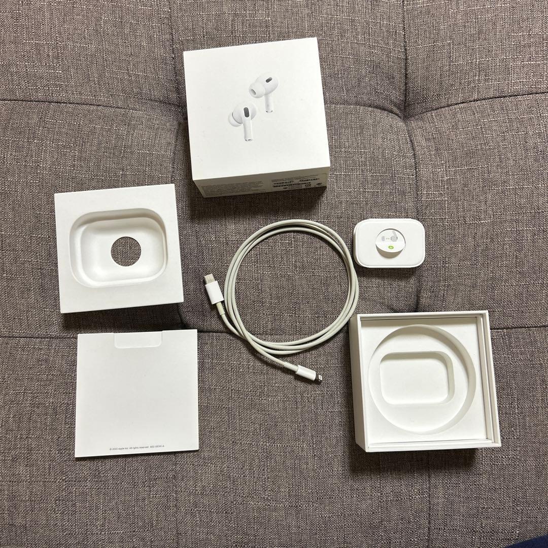 即購入⭕️値段交渉⭕️ AirPods Pro 2世代 本体 充電ケース付