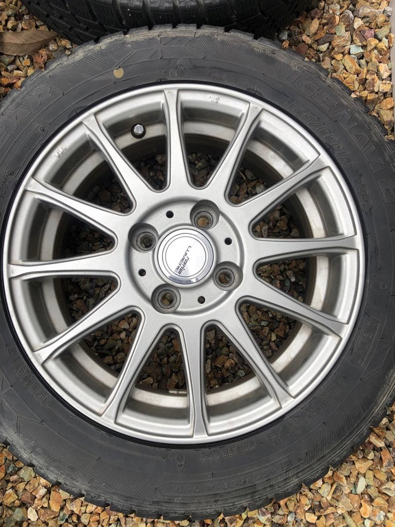 165/65R14 スタッドレスタイヤ ホイールセット【グッドイヤー】