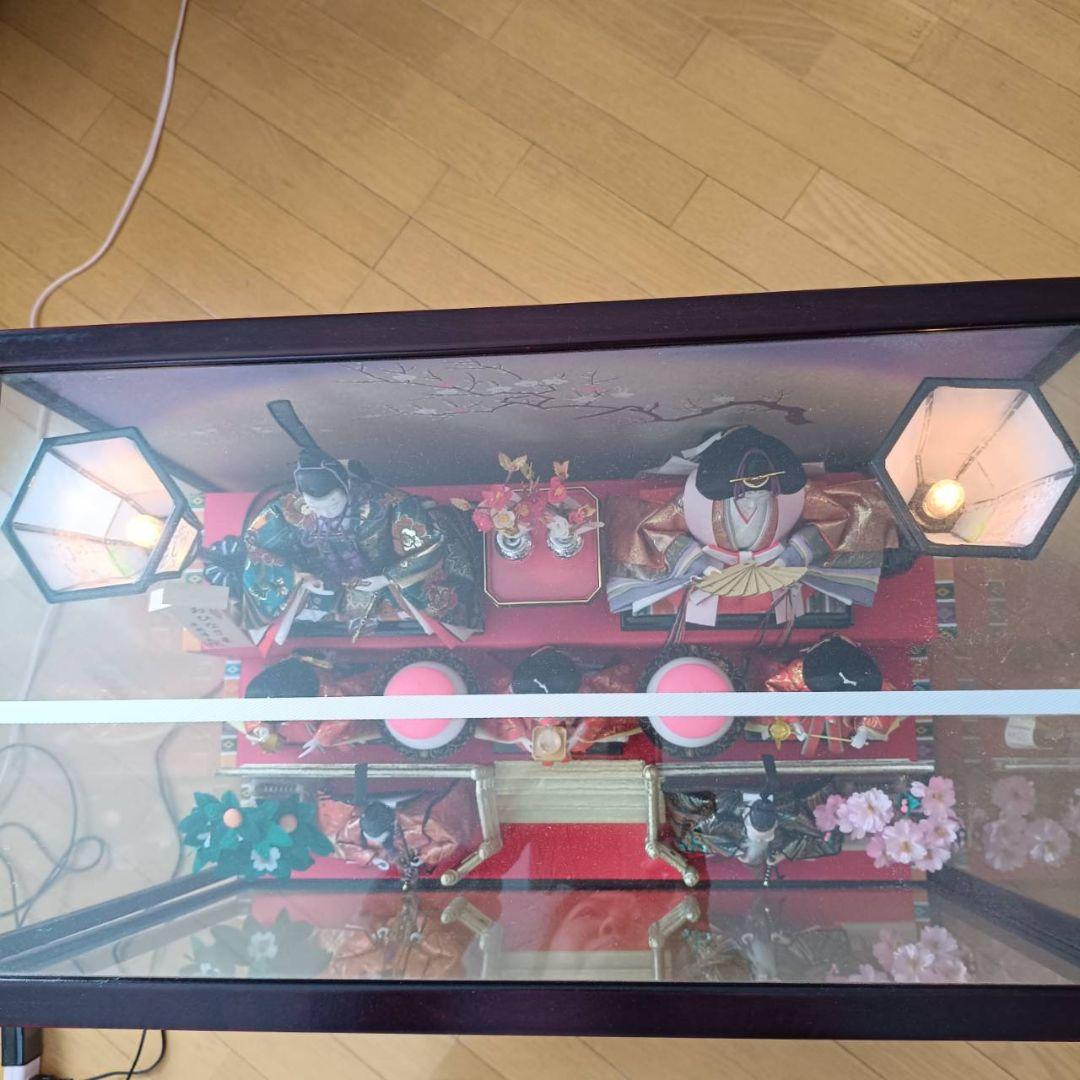 東*父様 値下げしました！】雛人形セット ガラスケース付き