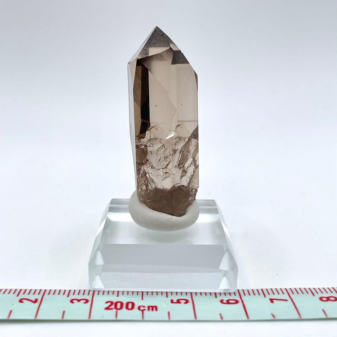 スイスTiefen Glacier アルパインスモーキークォーツ 鉱物標本