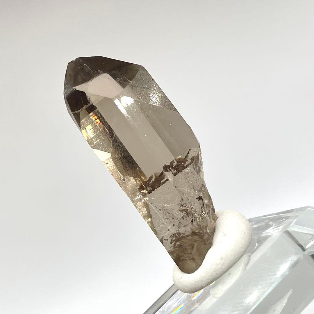 スイスTiefen Glacier アルパインスモーキークォーツ 鉱物標本