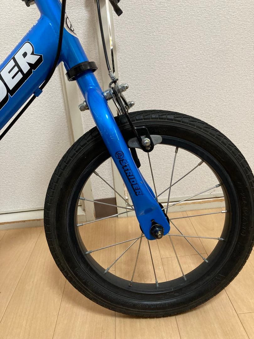【神戸市引取限定】STRIDER 14X ストライダー キッズバイク 子供 青