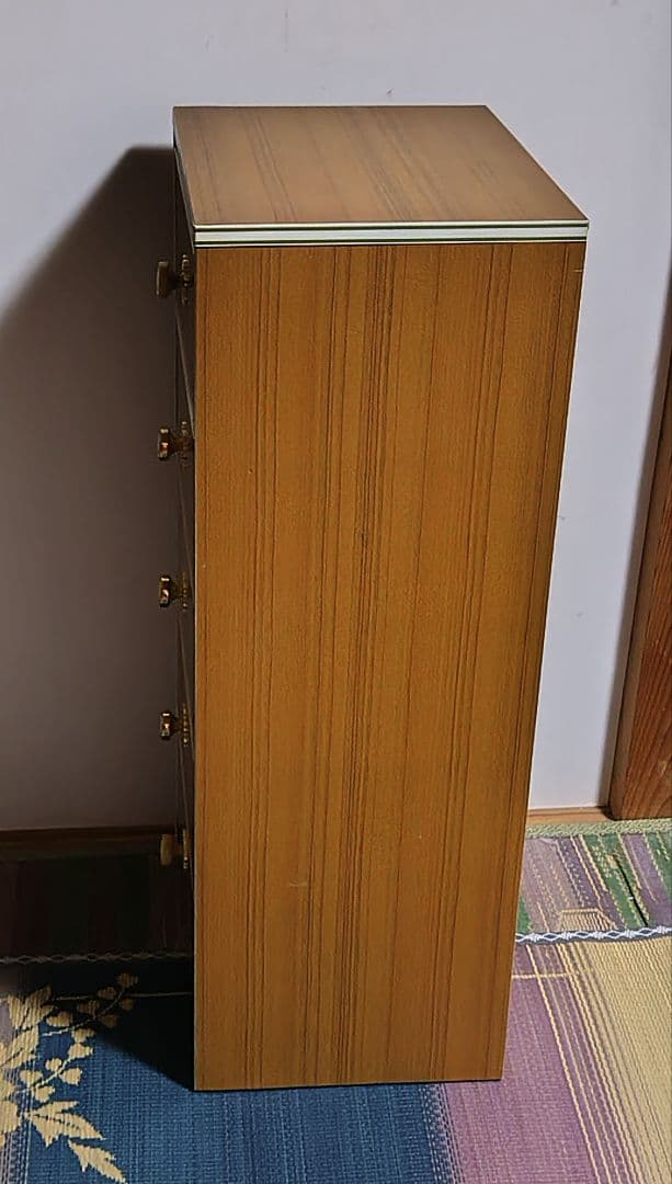 木製　5段引き出し　93cm　箪笥　昭和レトロ　アンティーク