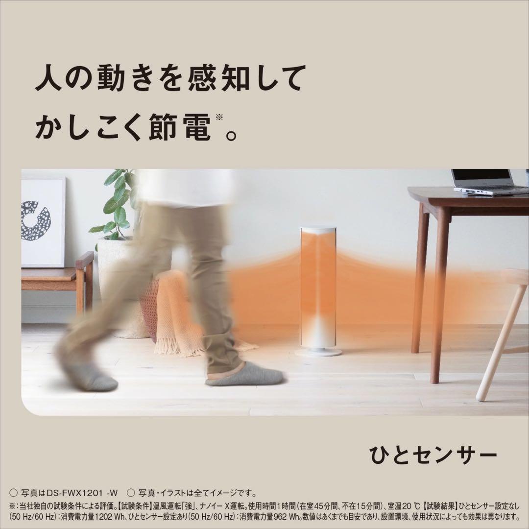 ◻︎【新品】Panasonic セラミックファンヒーター DS-FWX1201-W
