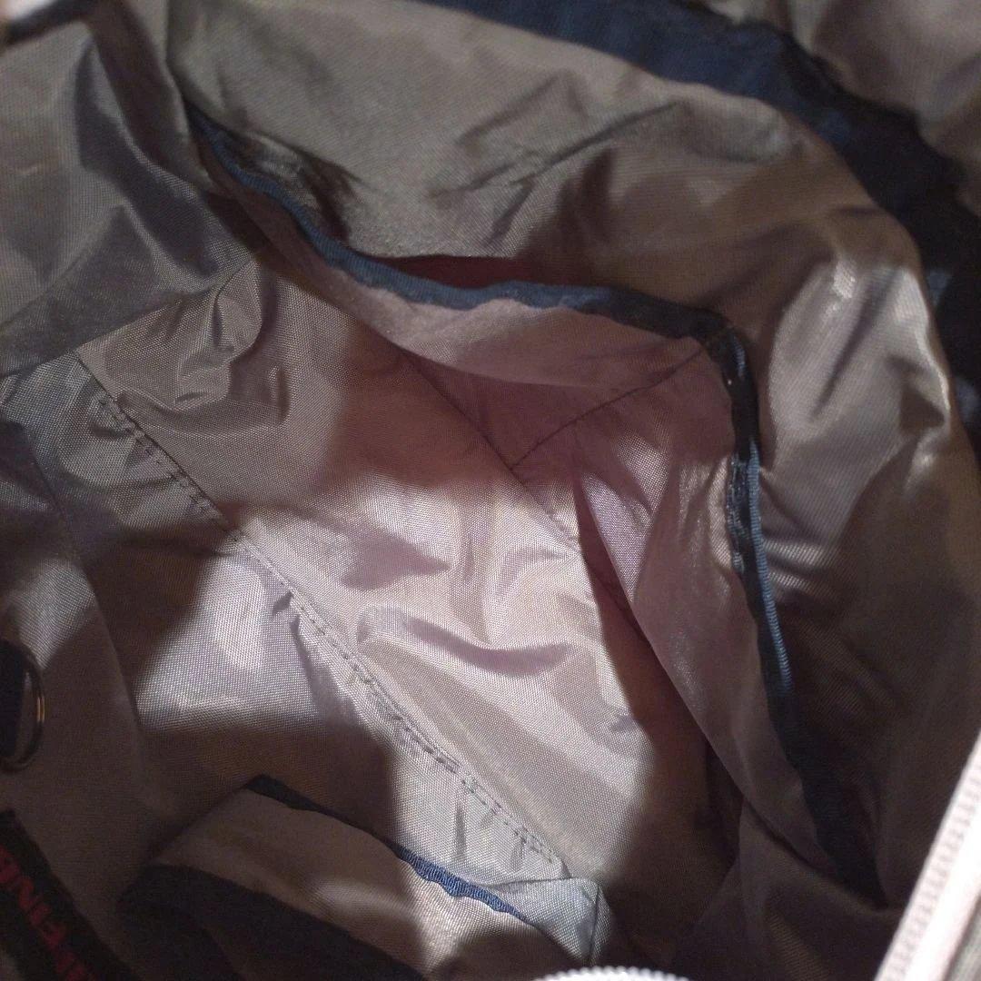 BRIEFING　カートトートバック　大容量 ホワイト☓ネイビー(内側グレー)