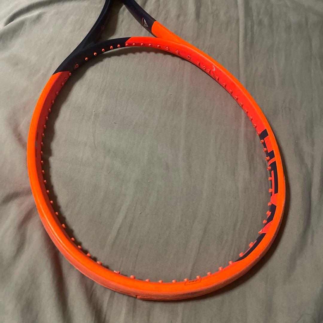 HEAD RADICAL PRO テニスラケット オレンジ/ネイビー