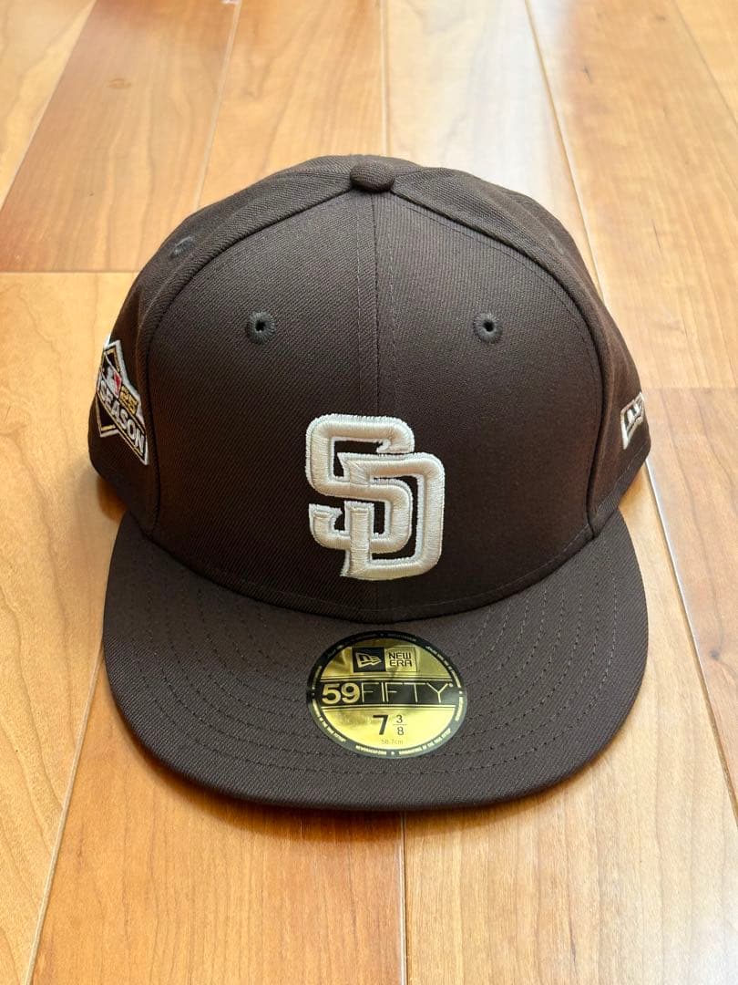 新品 パドレス2025ポストシーズン59FIFTY キャップ 7 3/8