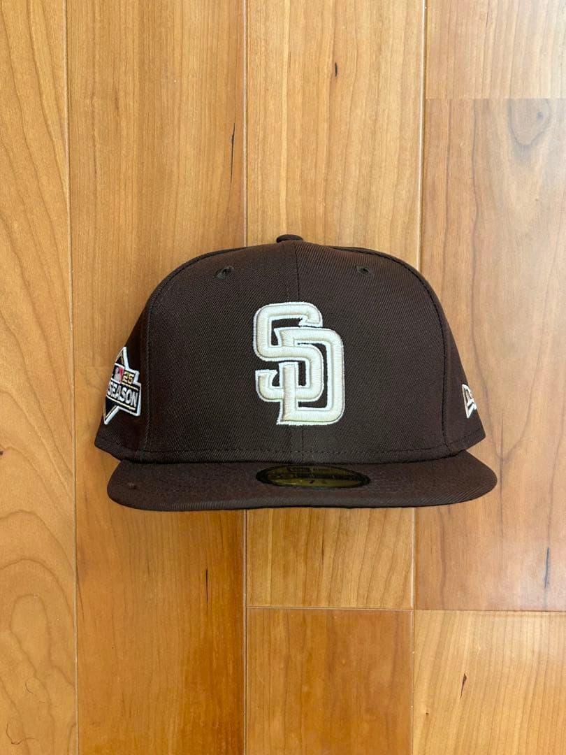 新品 パドレス2025ポストシーズン59FIFTY キャップ 7 3/8