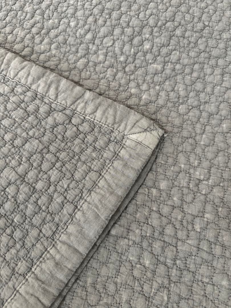 新品　韓国イブル クラウド柄 150×200（±5cm）グレー