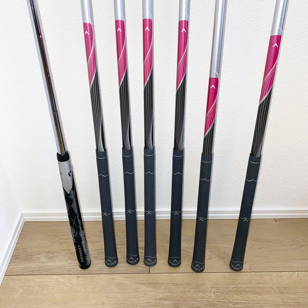 格安☆キャロウェイ レディース用ゴルフクラブセット☆初心者 女性キャディバッグ付