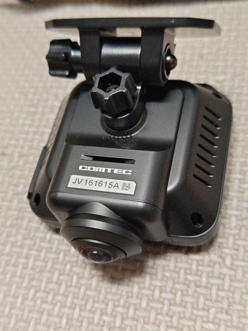 コムテック ZDR 037 360°タイプドライブレコーダーリアカメラ配線付き。