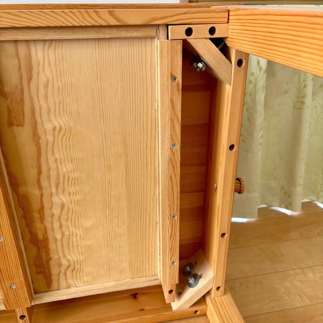 無印良品 木製デスク 学習机 パイン材