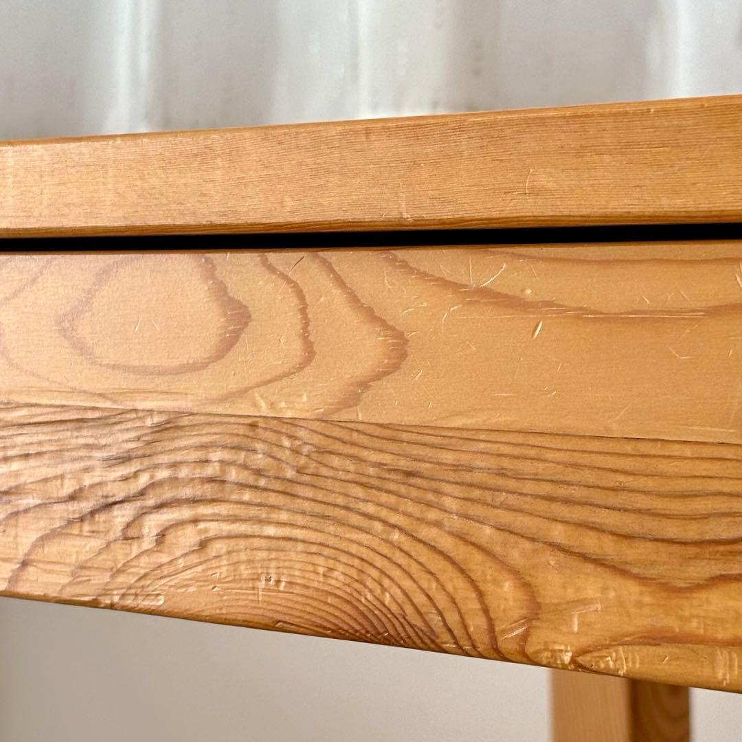 無印良品 木製デスク 学習机 パイン材