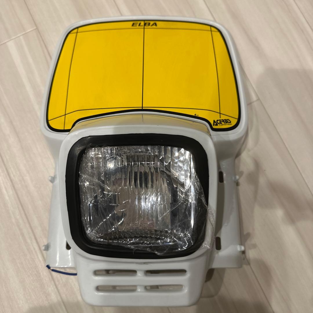 acerbis アチェルビス ヘッドライトカウル 当時物KLX　KDX　KMX