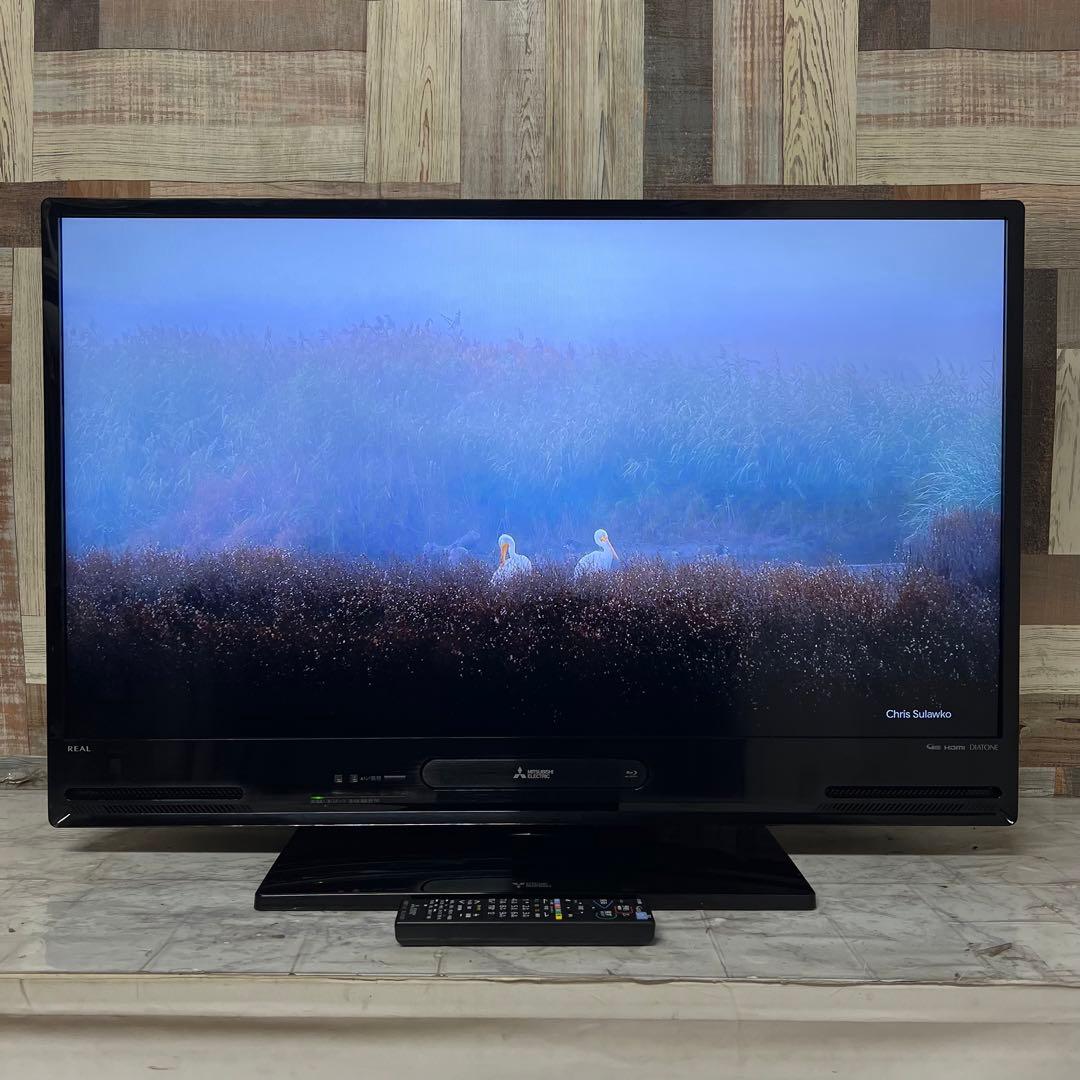 即日受渡❣️全国送料込三菱40型HDD&Blu-ray録画機能内蔵ダビング可能TV