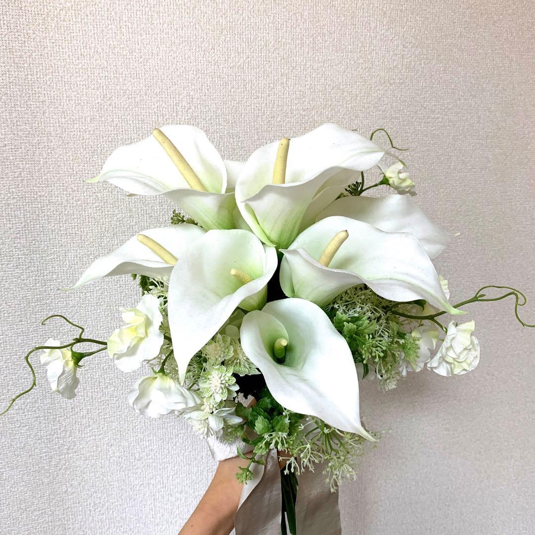 清楚アーティフィシャルフラワーブーケ