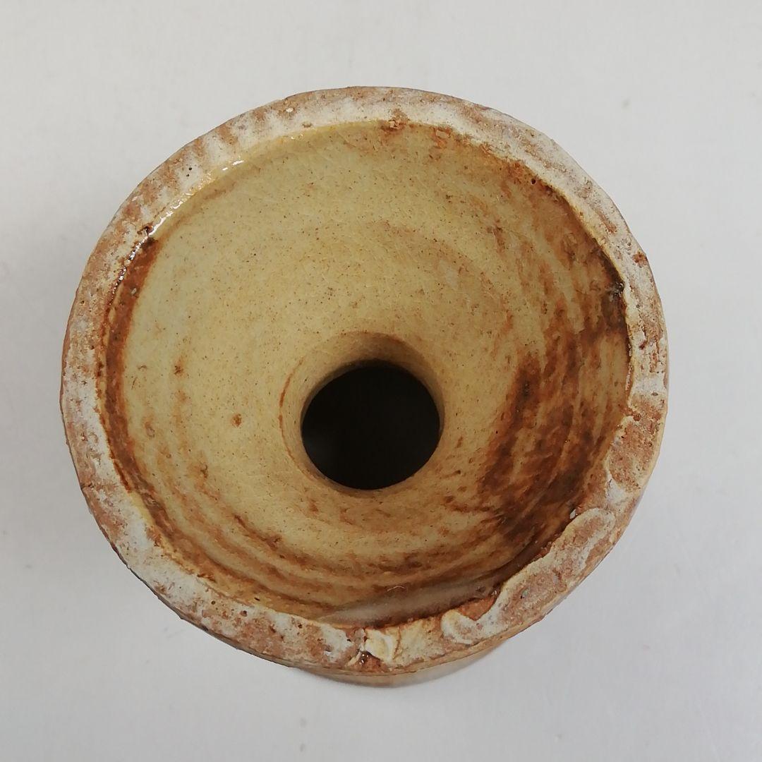 Ｗ１２５　蓋置　『萩　千切蓋置』『十二代　田原陶兵衛 造』　共箱　茶道具