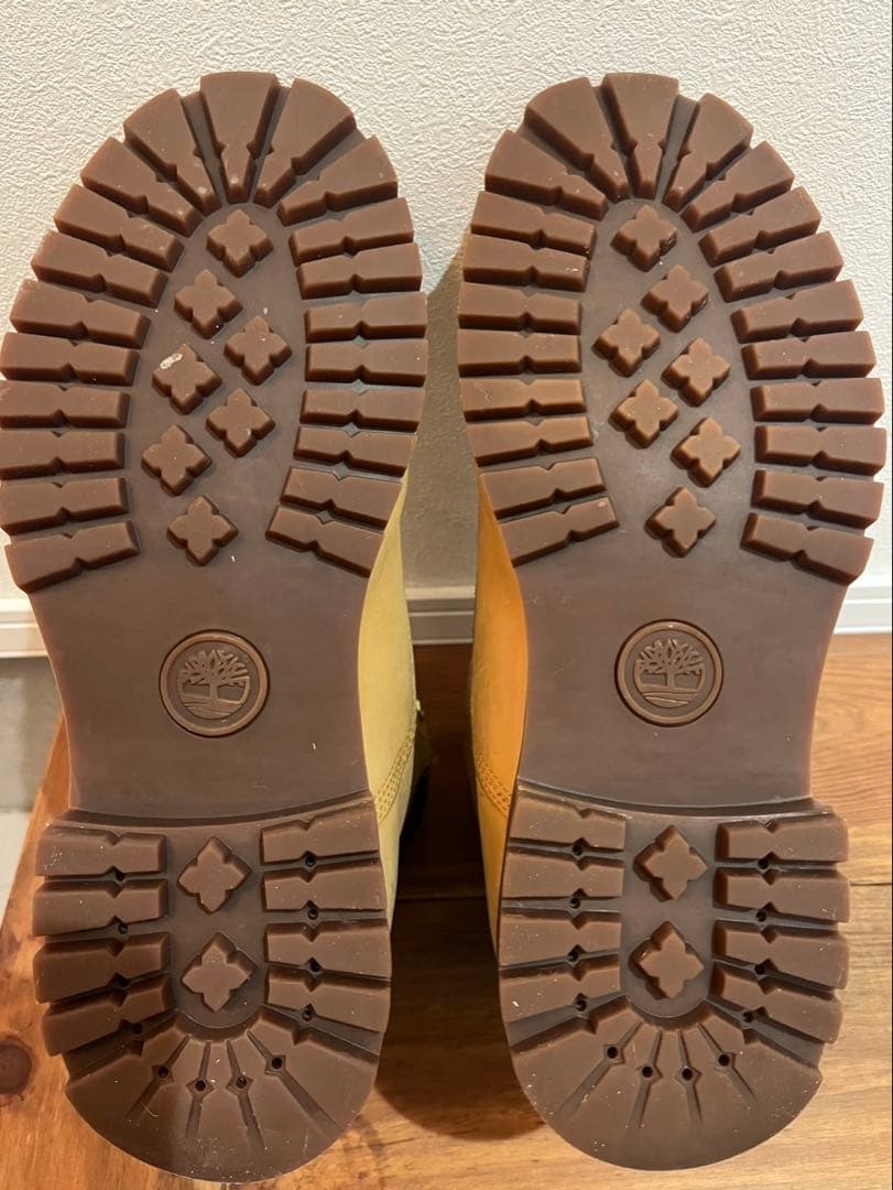 Timberland 防水スエードイエローブーツ　最終価格‼️