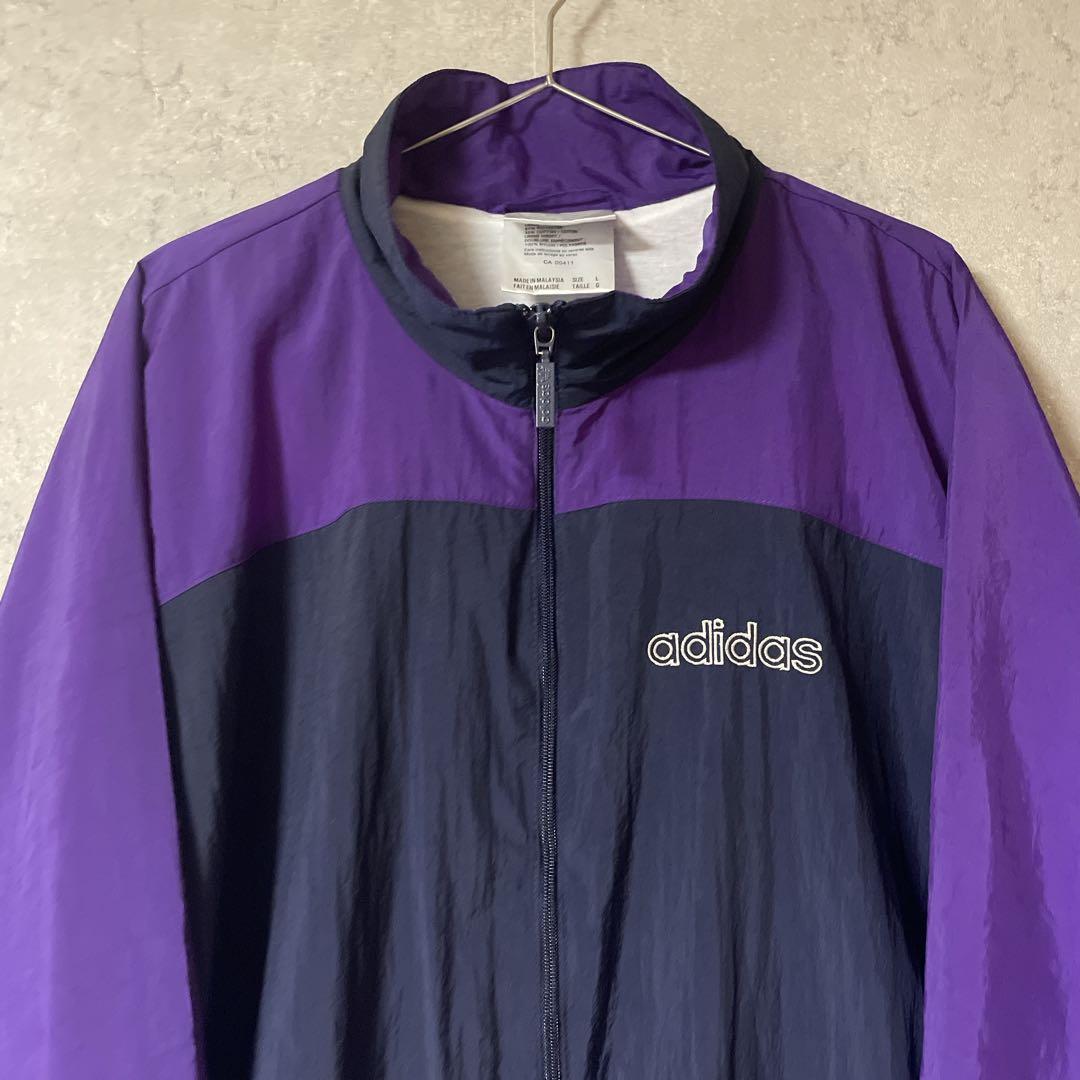 old adidas オールド アディダス 90年代 ナイロンジャケット